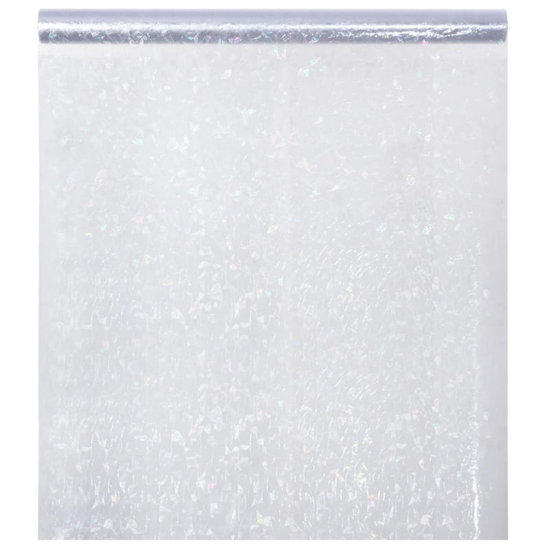 vidaXL Pellicola Finestra Smerigliata Motivo Arcobaleno 3D 60x2000 PVC - Image 4 of 14