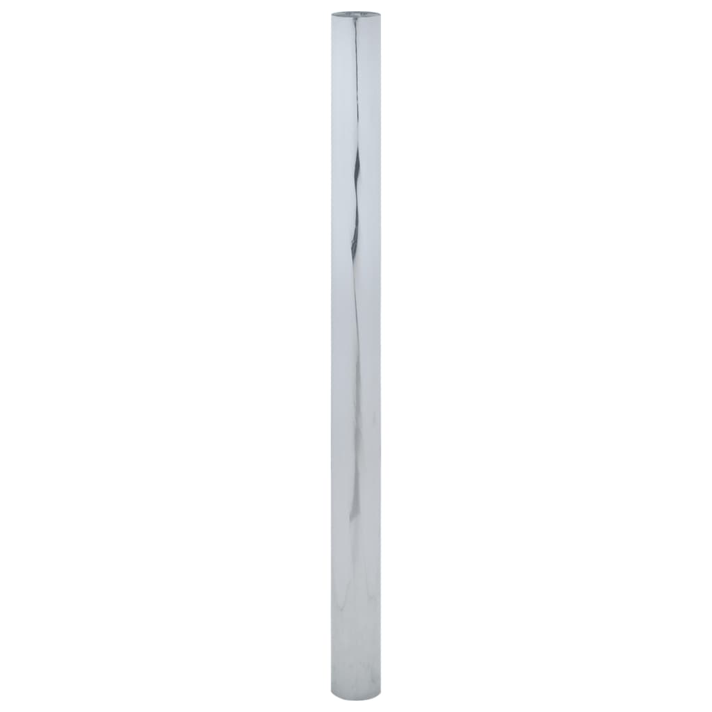 vidaXL Pellicola Solare Statica Riflettente Argento 45x2000 cm PVC - Image 2 of 5