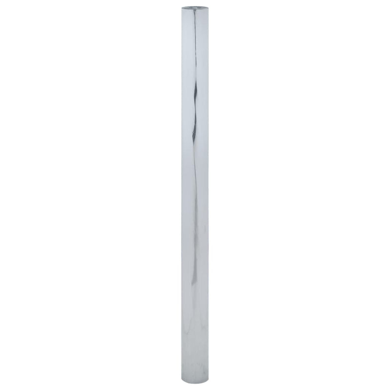 vidaXL Pellicola Solare Statica Riflettente Argento 45x2000 cm PVC - Image 2 of 5
