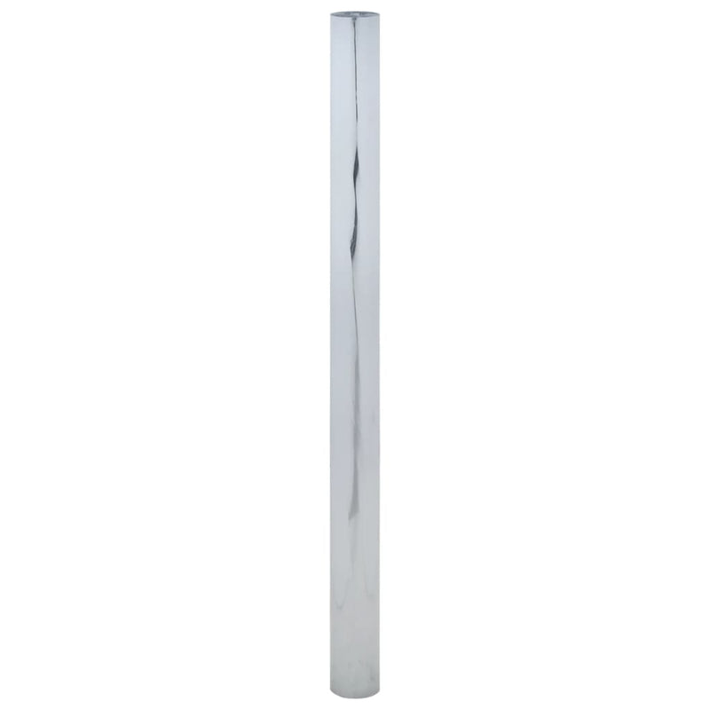 vidaXL Pellicola Solare Statica Riflettente Argento 90x1000 cm PVC - Image 2 of 5