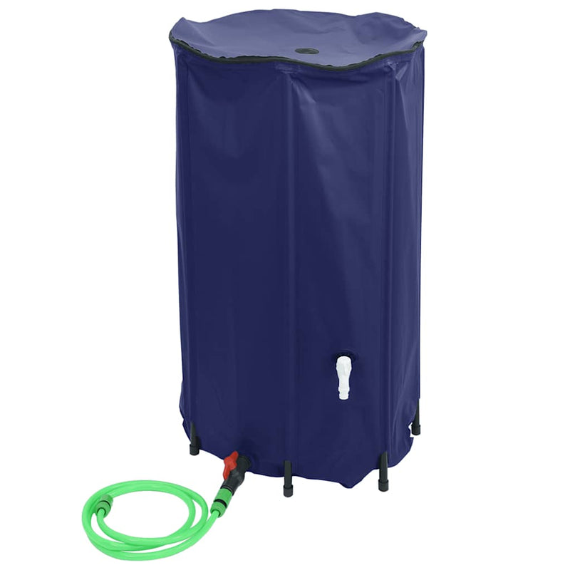 Serbatoio Acqua Pieghevole 250 L in PVC 60×92 cm Blu - Image 3 of 10