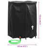 Serbatoio Acqua Pieghevole in PVC 1250 L, 120×110 cm, Nero - Image 24 of 40