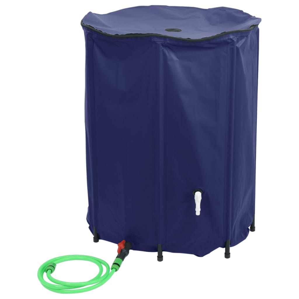 vidaXL Depósito de Agua con Grifo Plegable de PVC de 500 L - Image 73 of 240