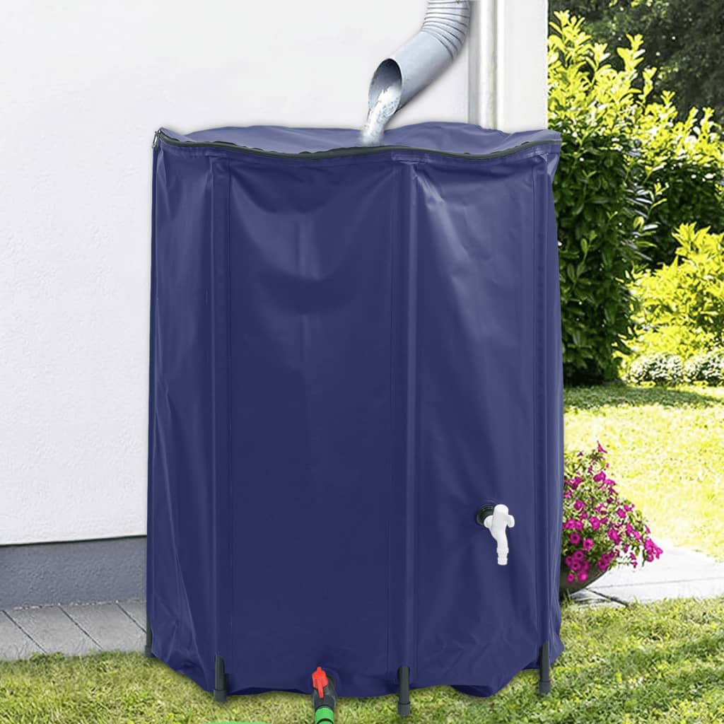 vidaXL Depósito de Agua con Grifo Plegable de PVC de 500 L - Image 5 of 240