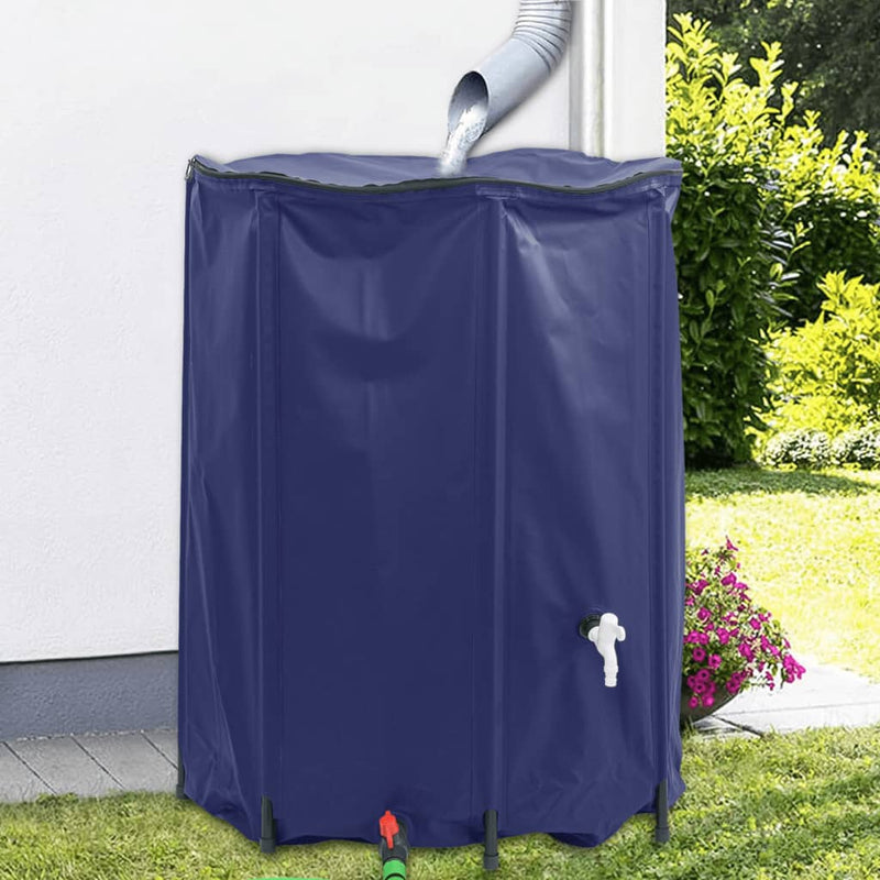 vidaXL Depósito de Agua con Grifo Plegable de PVC de 500 L - Image 5 of 240