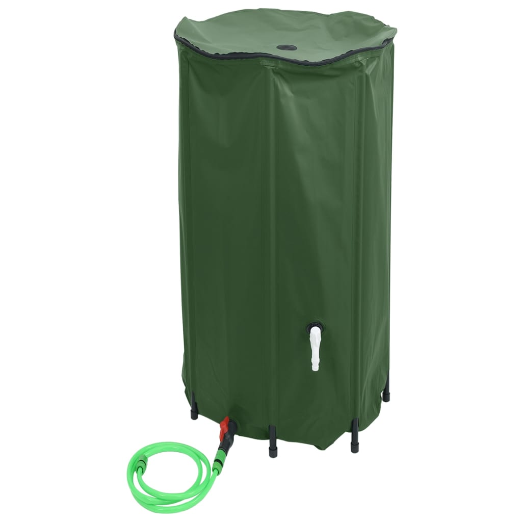 vidaXL Depósito de Agua con Grifo Plegable de PVC de 500 L - Image 90 of 240