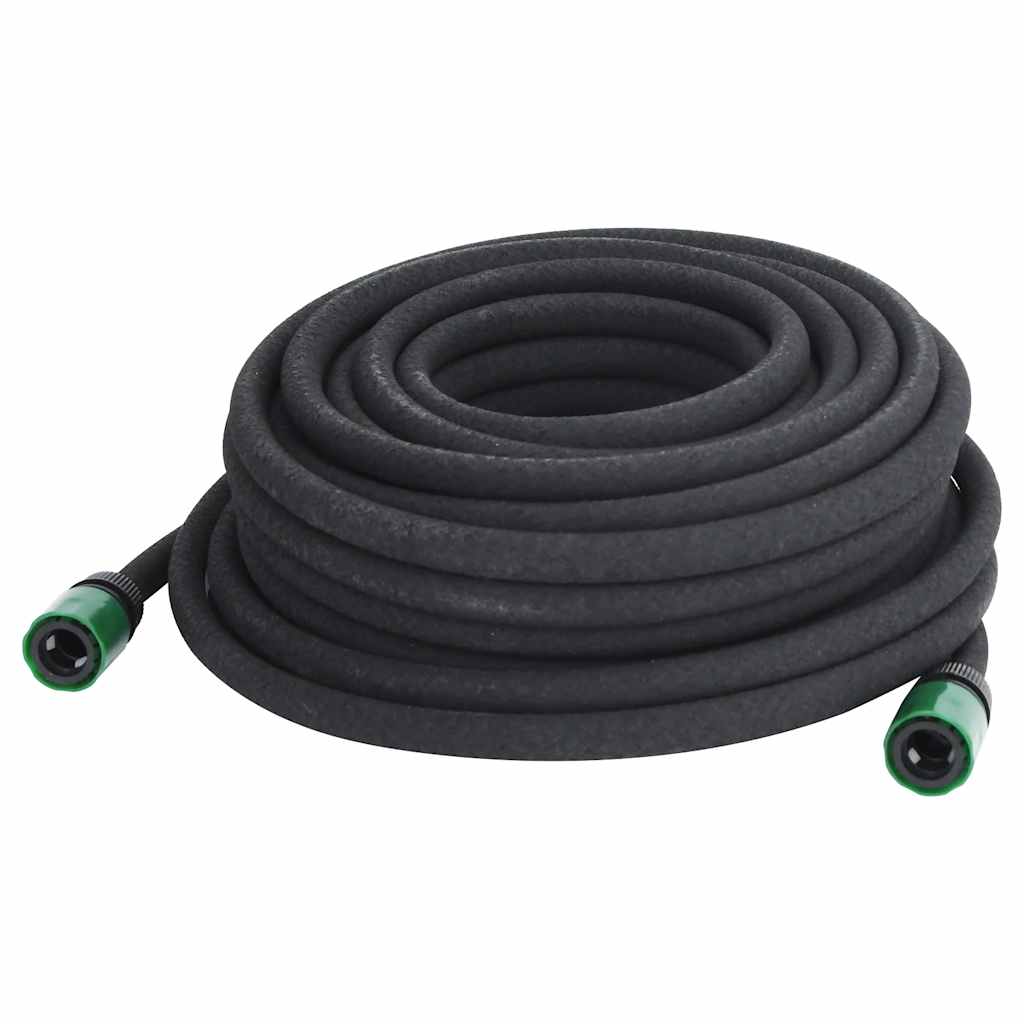 vidaXL Tubo di Irrigazione da Giardino Nero 0,6" 25 m in Gomma - Image 3 of 13