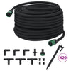 Tubo di Irrigazione da Giardino Nero 0,6" 10 m in Gomma - immagine 3 | SolPatio - Image 3 of 19