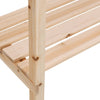 Tavolo Porta Piante Legno Massello Abete 78x38x82,5cm Marrone - immagine 13 | SolPatio - Image 13 of 16