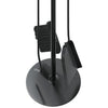 Set di Attrezzi per Camino vidaXL 4 Pezzi in Acciaio - Nero (22x59 cm) - Image 7 of 9