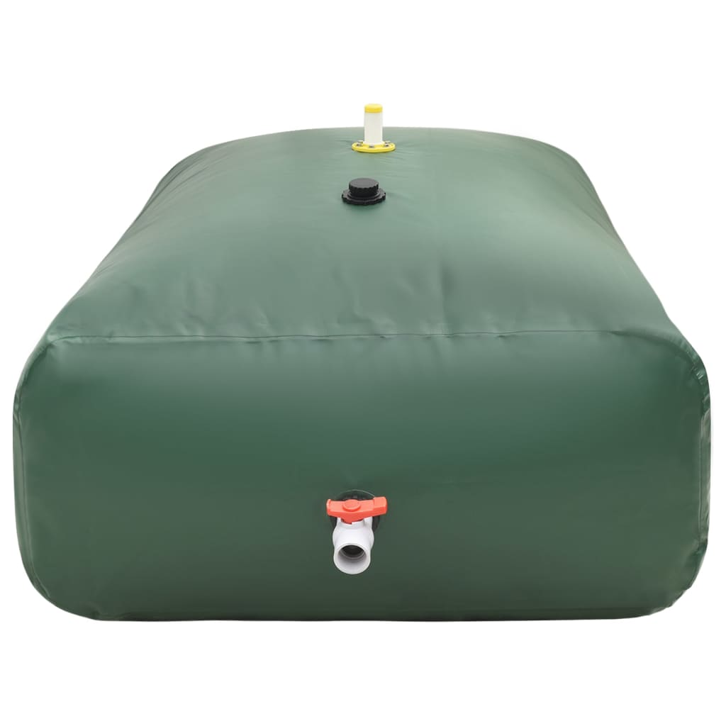 Serbatoio Acqua Pieghevole in PVC 2100 L 200×150×70 cm Verde - Image 2 of 6