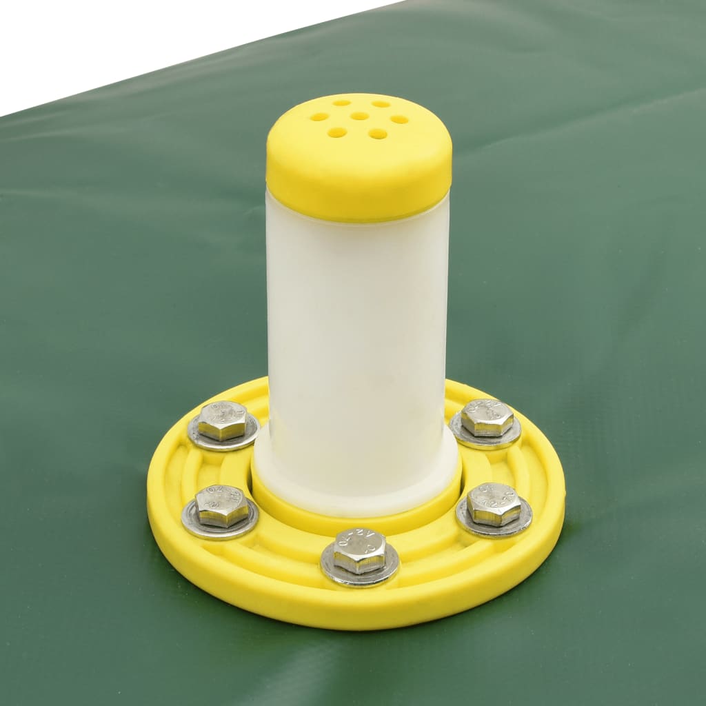 Serbatoio Acqua Pieghevole in PVC 2100 L 200×150×70 cm Verde - Image 5 of 6