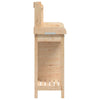 Mesa de trasplante vidaXL de madera maciza de abeto 110,5x45x124,5 cm Marrón - Image 14 of 22