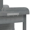 Mesa de trasplante vidaXL de madera maciza de abeto 110,5x45x124,5 cm Marrón - Image 18 of 22