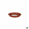 Dem Piatto per Vaso Greentime ø 14 x 2 cm Marrone (12 Unità) - Image 1 of 2
