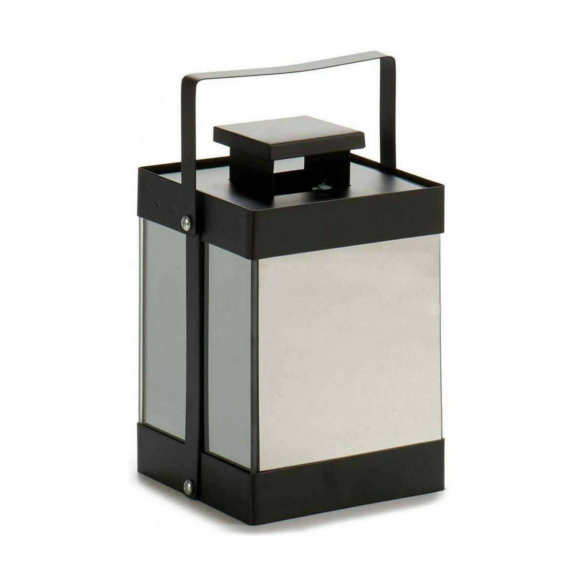 Farol LED Gift Decor Negro 12,5 x 18,5 x 12,5 cm Espejo (6 Unidades) - Image 2 of 3
