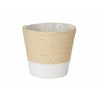 Macetero Ibergarden Blanco Cuerda Plástico 14 x 12,5 x 14 cm 14 x 13 x 14 cm (24 Unidades) - Image 2 of 2