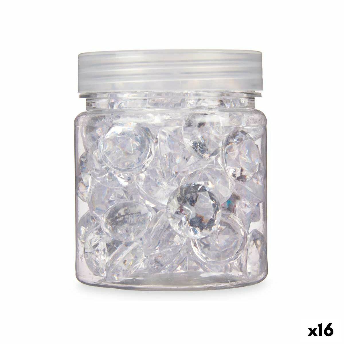 Pietre Decorative a Diamante Trasparenti- Set 16 Unità - Image 1 of 4