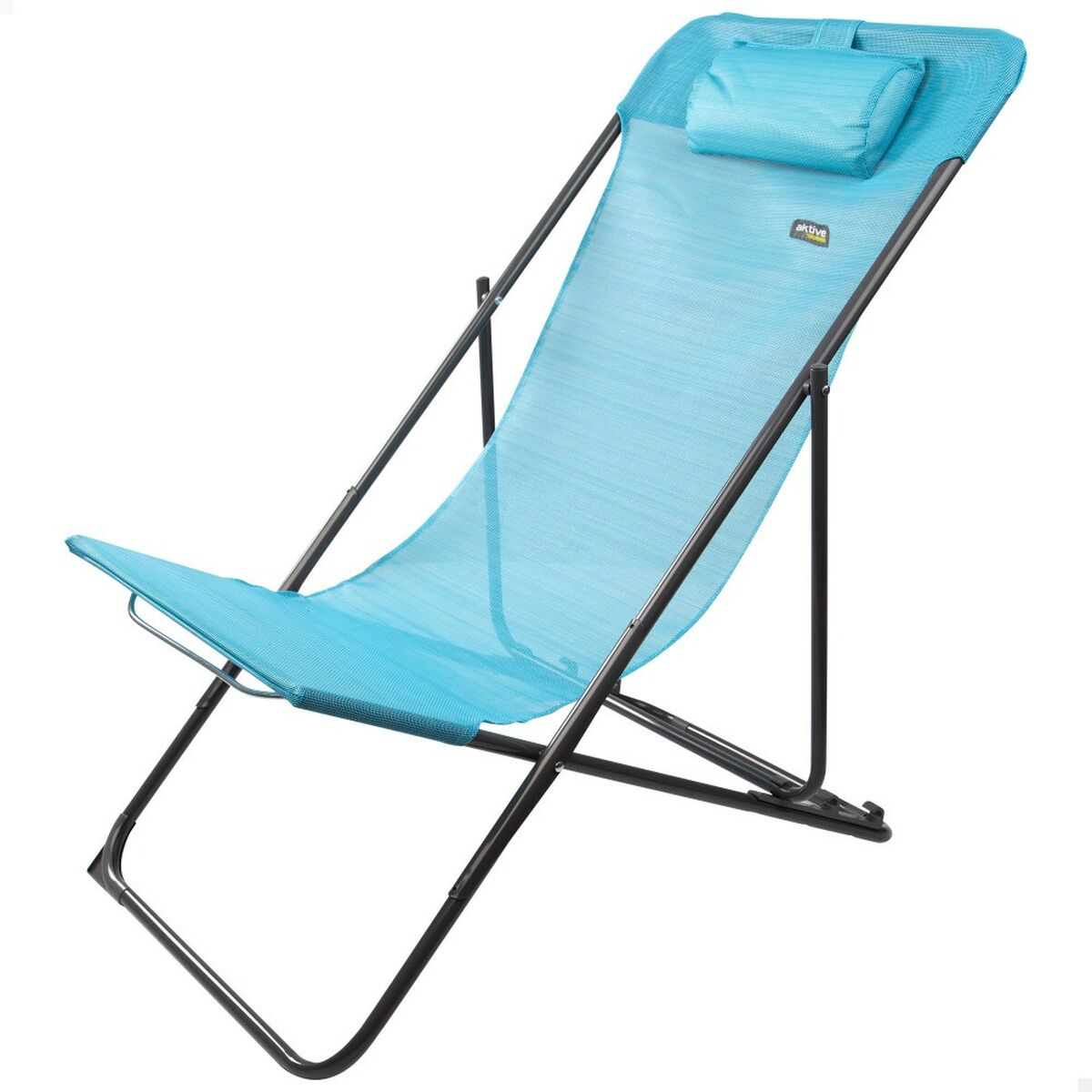 Tumbona reclinable Aktive Azul 53 x 87 x 78 cm (4 Unidades) - Image 5 of 7