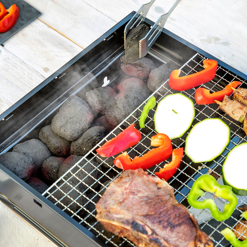 Barbacoa Plegable Portátil para Carbón BearBQ InnovaGoods - Image 6 of 12