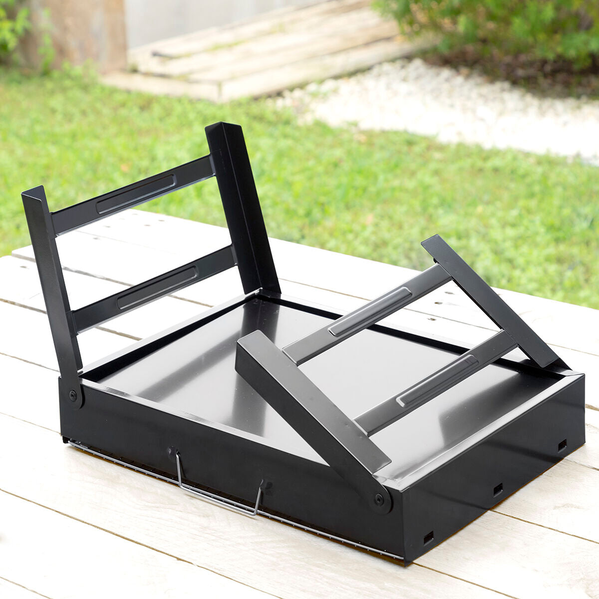 Barbacoa Plegable Portátil para Carbón BearBQ InnovaGoods - Image 9 of 12