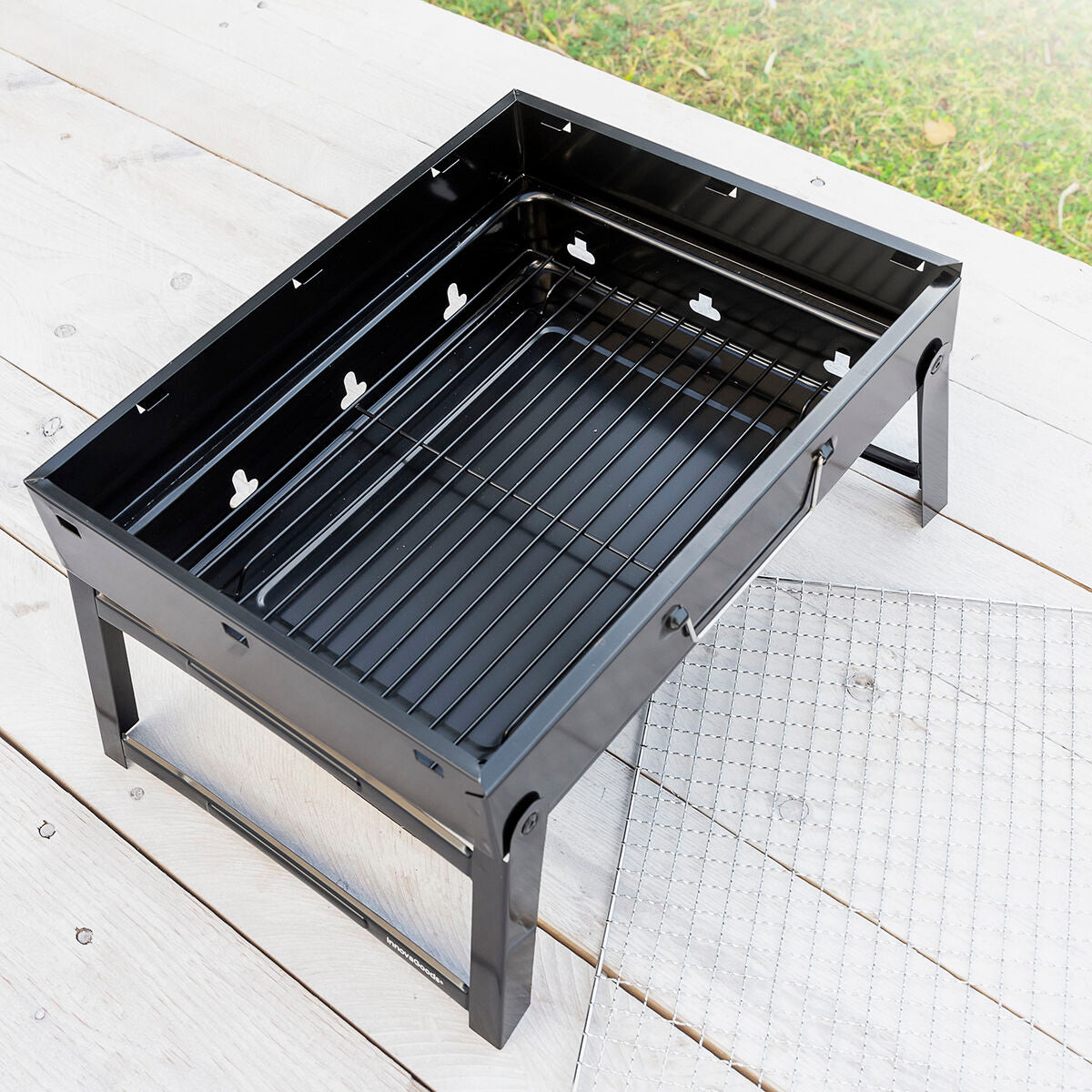Barbacoa Plegable Portátil para Carbón BearBQ InnovaGoods - Image 11 of 12