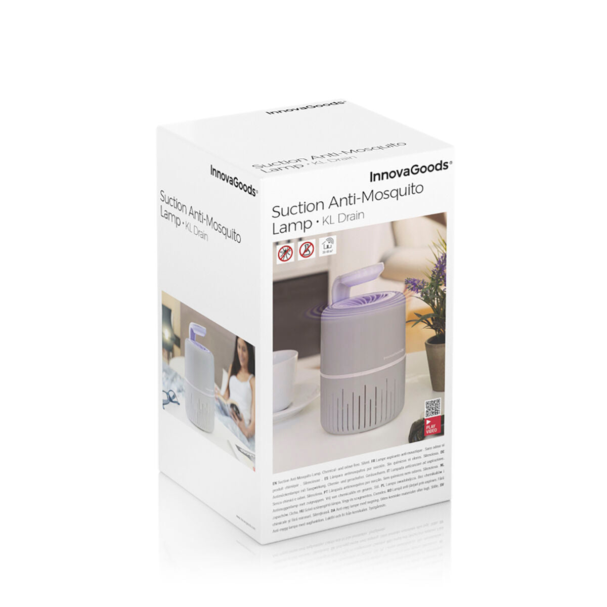 Lampada Antizanzare tramite Aspirazione KL Drain InnovaGoods - Image 11 of 13