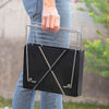 InnovaGoods Mini Barbecue a Carbone Pieghevole in Acciaio 31 x 28 x 30 cm Nero - Image 4 of 8