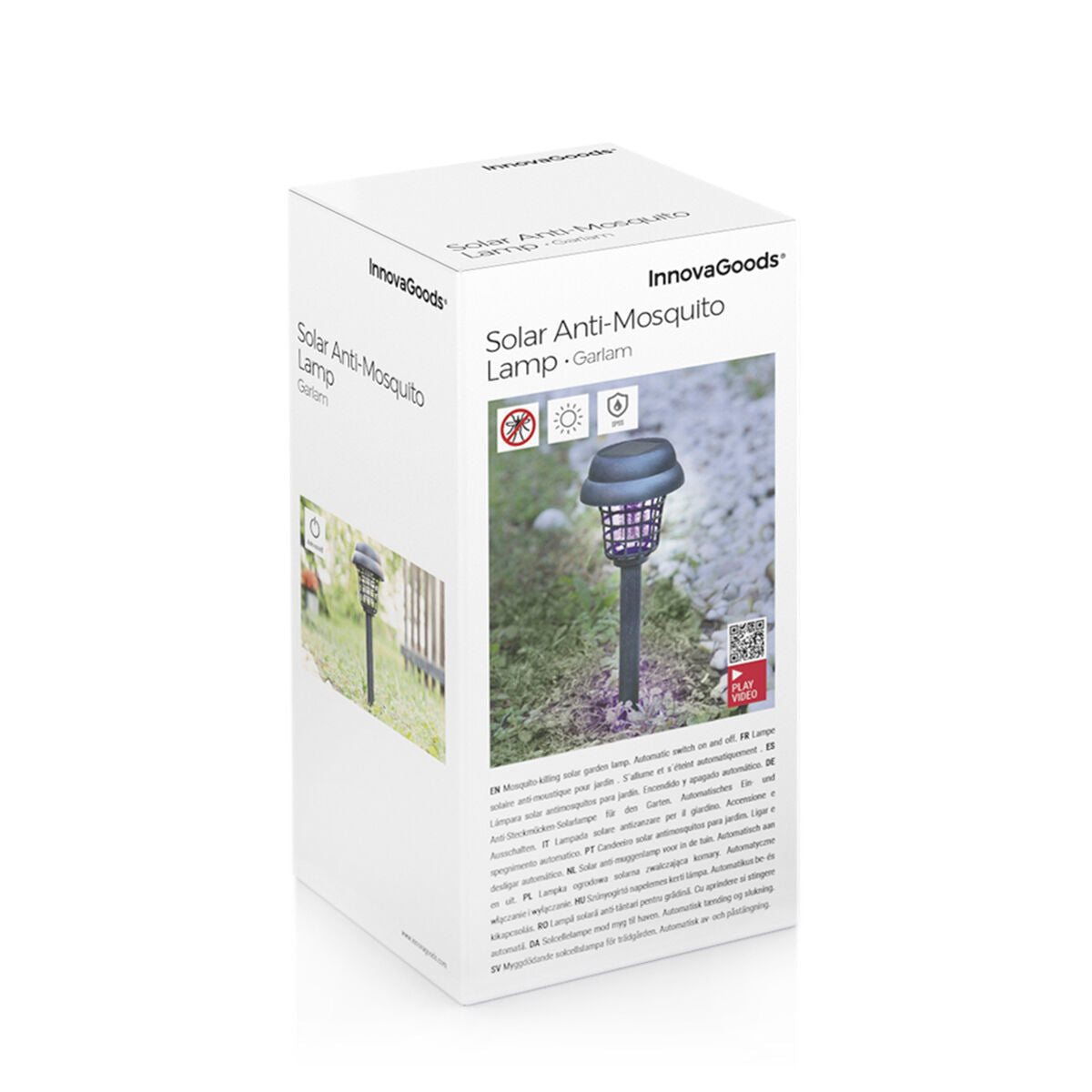 Lampada Solare Antizanzare per Giardino Garlam InnovaGoods - Image 10 of 13
