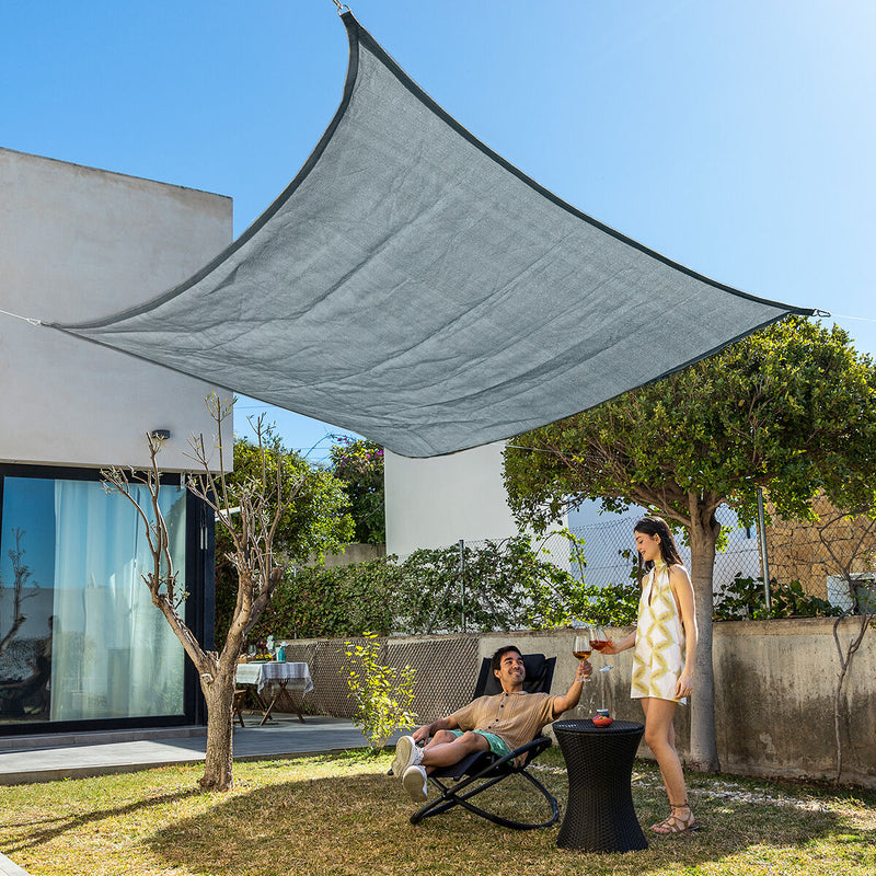 InnovaGoods Shazail Rectangular Shade Sail 2 x 3 m - Image 9 of 14