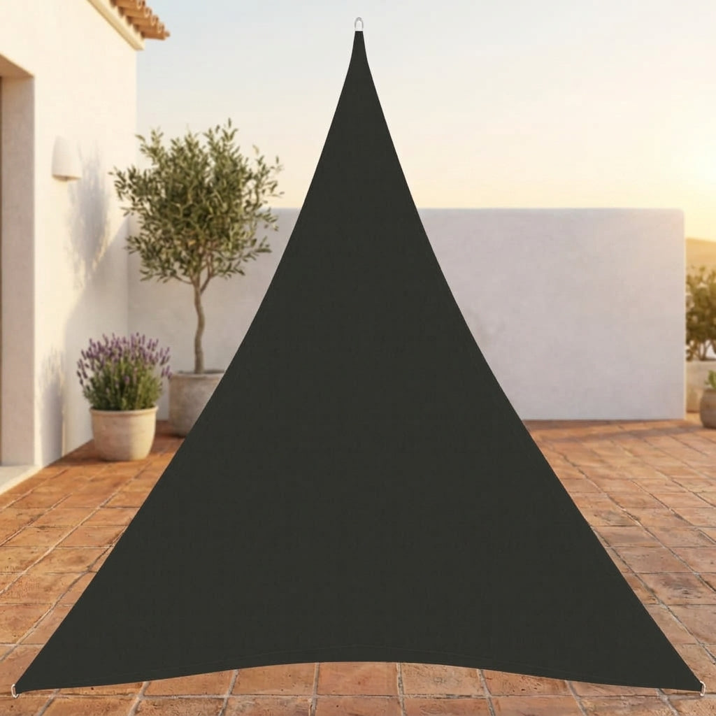 Parasole a Vela Oxford Triangolare 5×7×7 m Antracite - Image 1 of 19